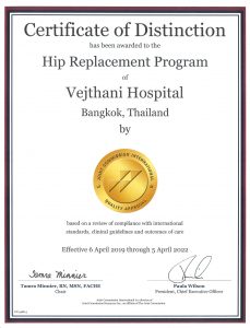 CCPC HIP : Surgery Hip Replacement Program “โปรแกรมการดูแลผู้ป่วยผ่าตัดข้อสะโพก”