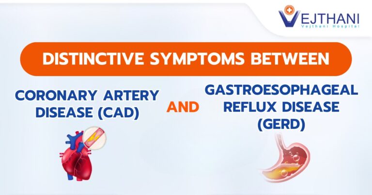 Coronary Artery Disease နှင့် GERD တို့၏မတူညီ‌သော ရောဂါလက္ခဏာများ